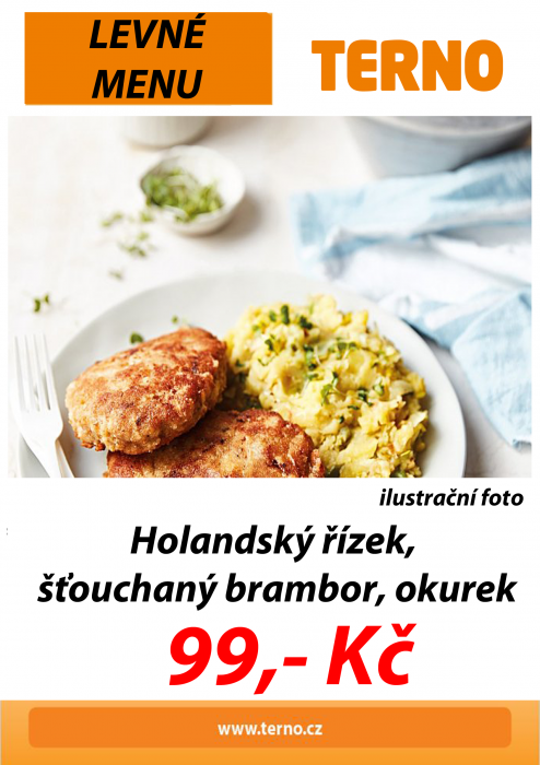 LEVNÉ MENU STŘEDA