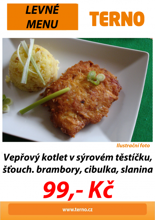 LEVNÉ MENU ÚTERÝ