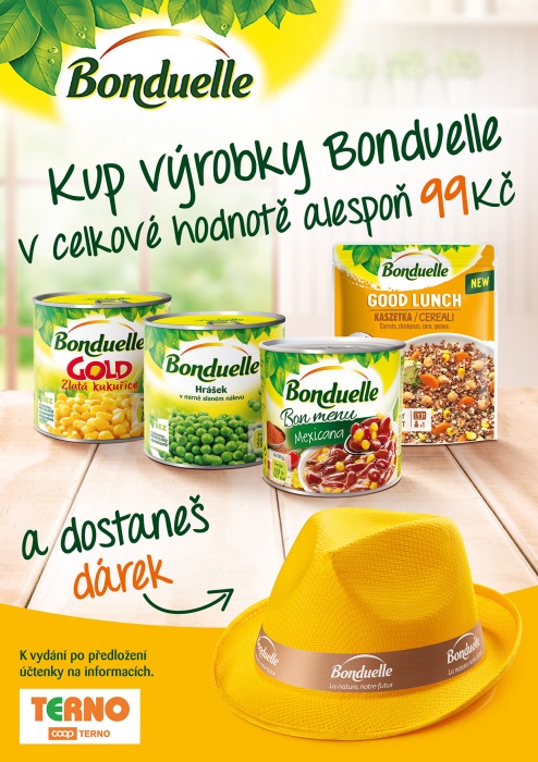 Akce Bonduelle – Klobouk