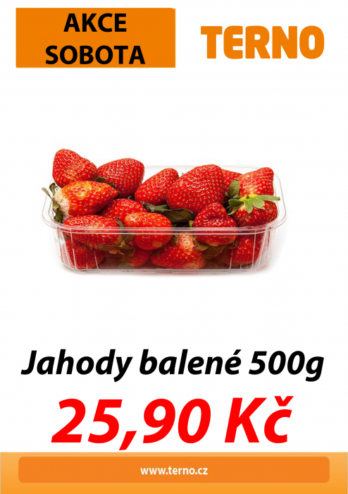 SPECIÁLNÍ AKCE SOBOTA – JAHODY