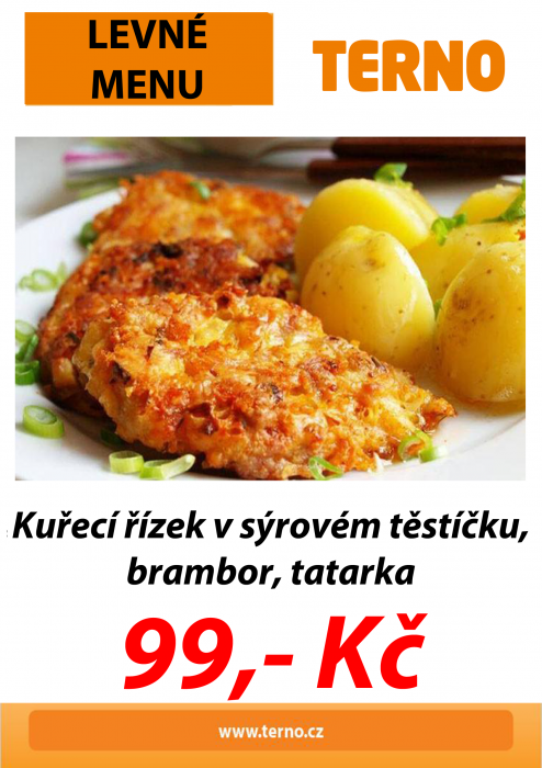 LEVNÉ MENU VE STŘEDU