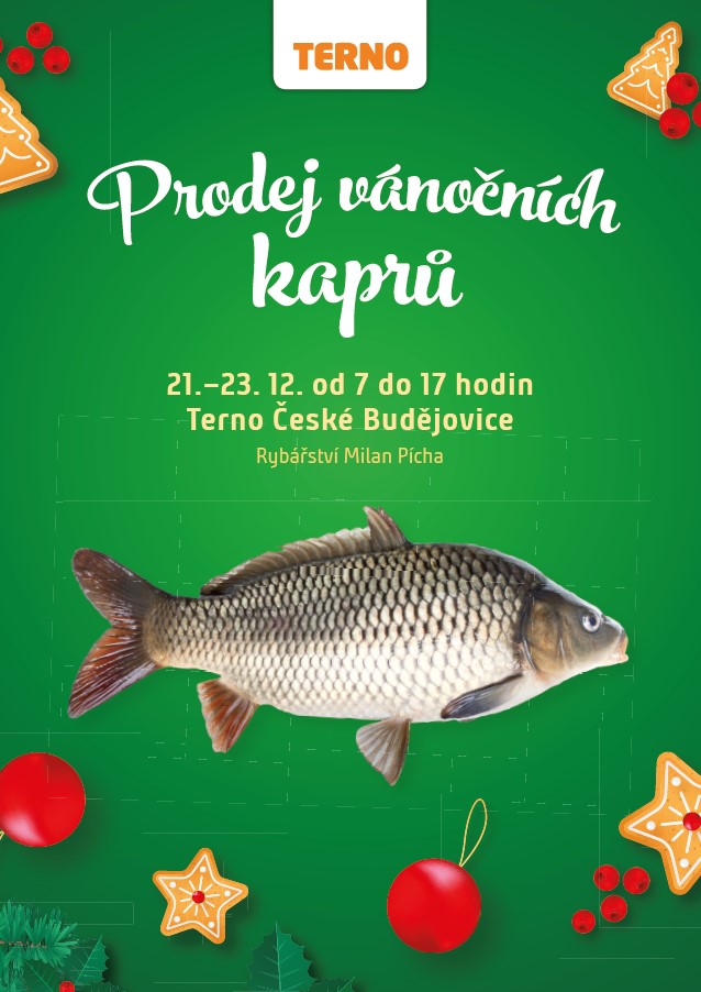 Prodej vánočních kaprů