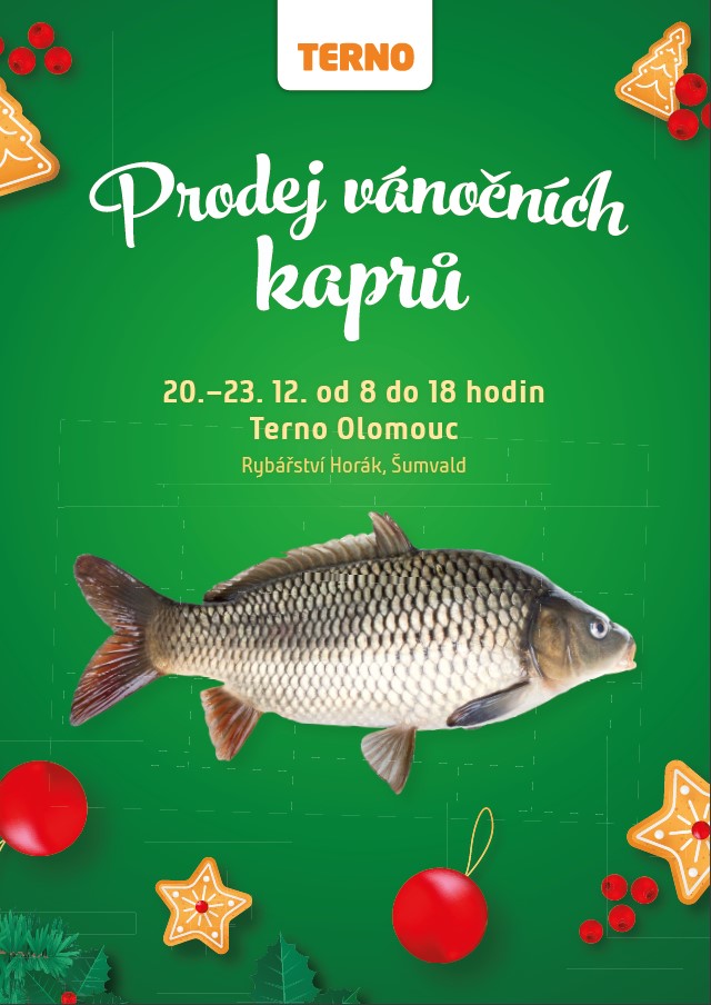 Prodej vánočních kaprů