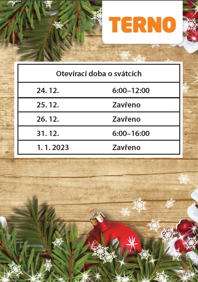 Vánoční otevírací doba