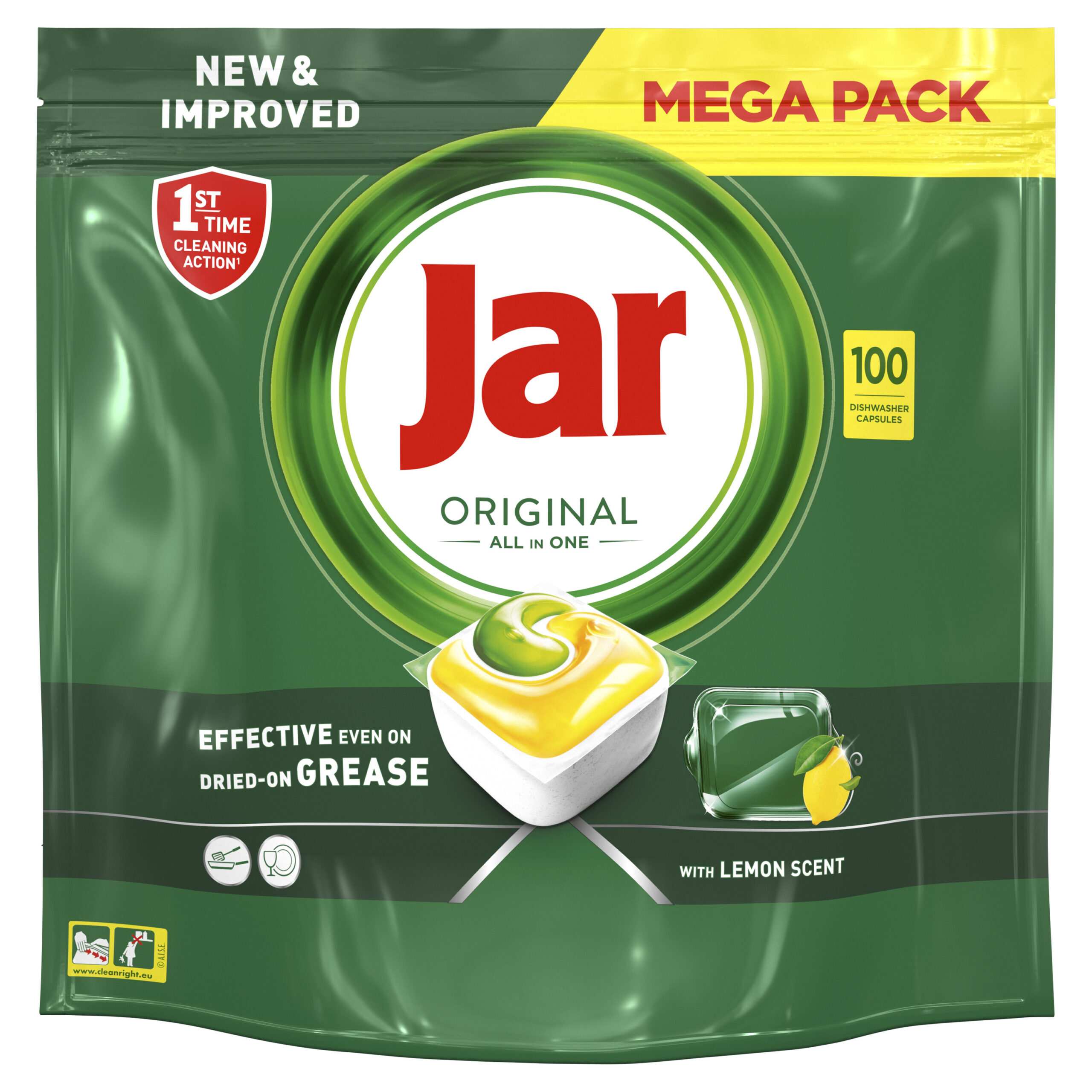 Jar kapsle na nádobí 100 ks