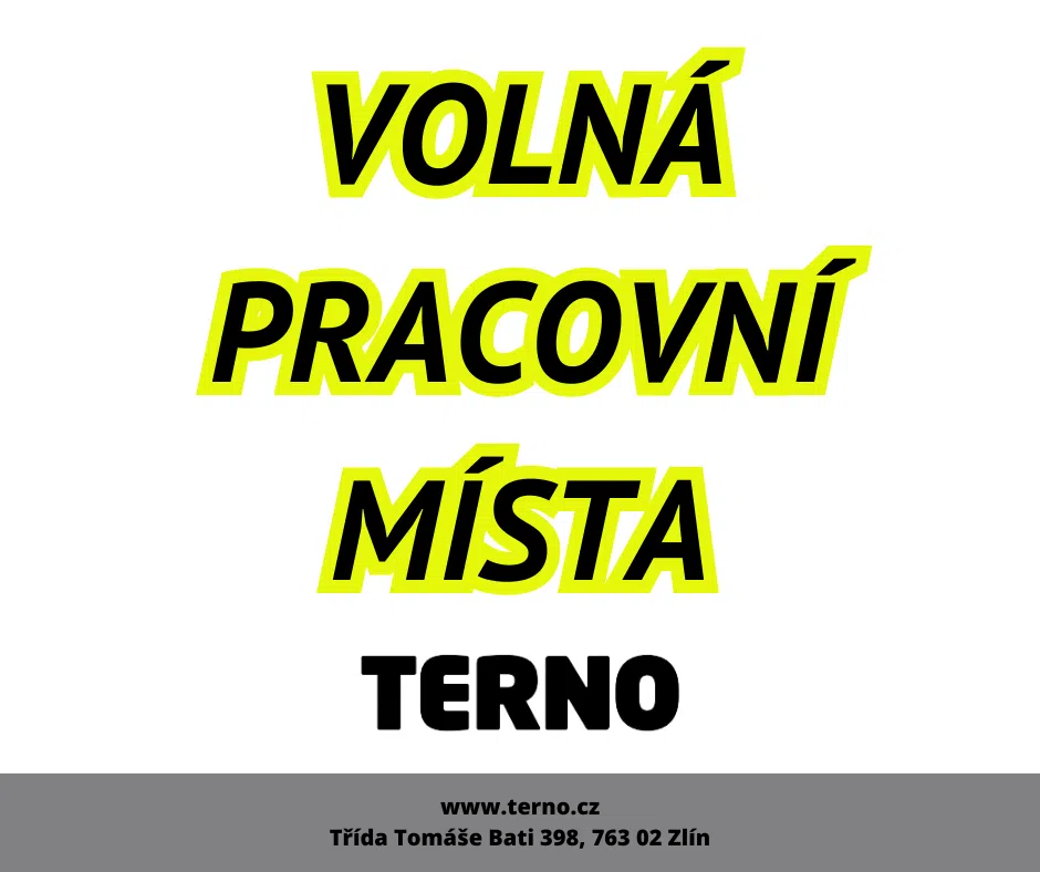 VOLNÁ PRACOVNÍ MÍSTA