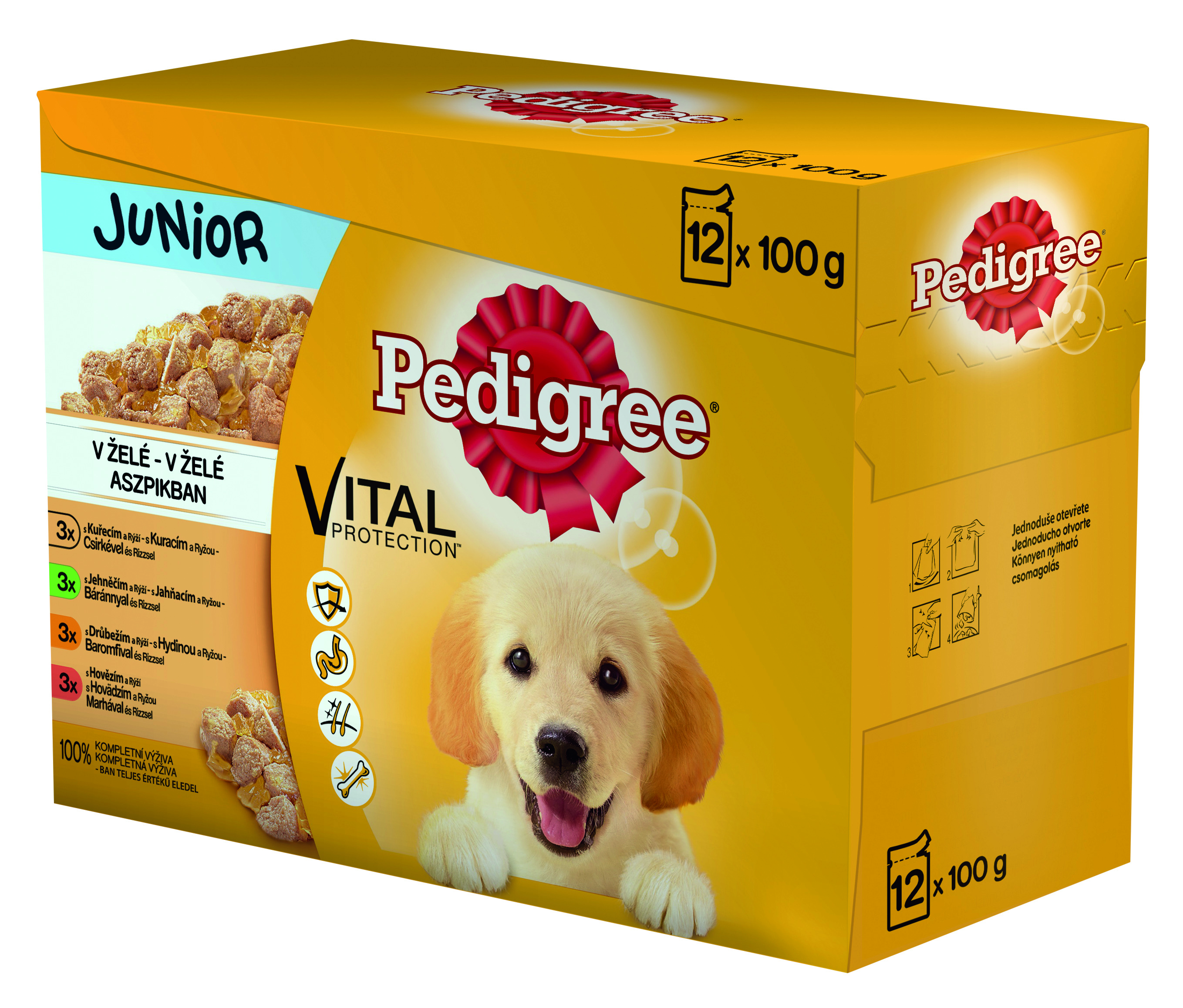10 000 kapsick pedigree 12x100g i