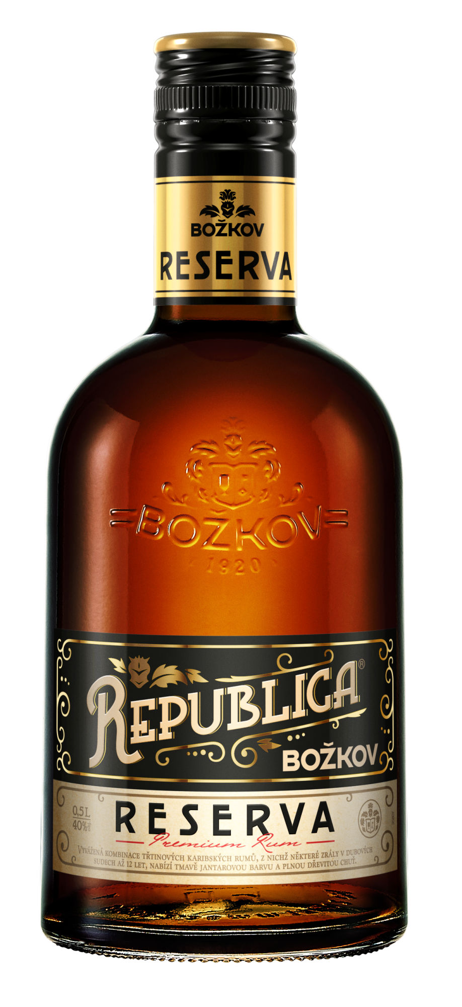 Božkov Republika Reserva 0,5l