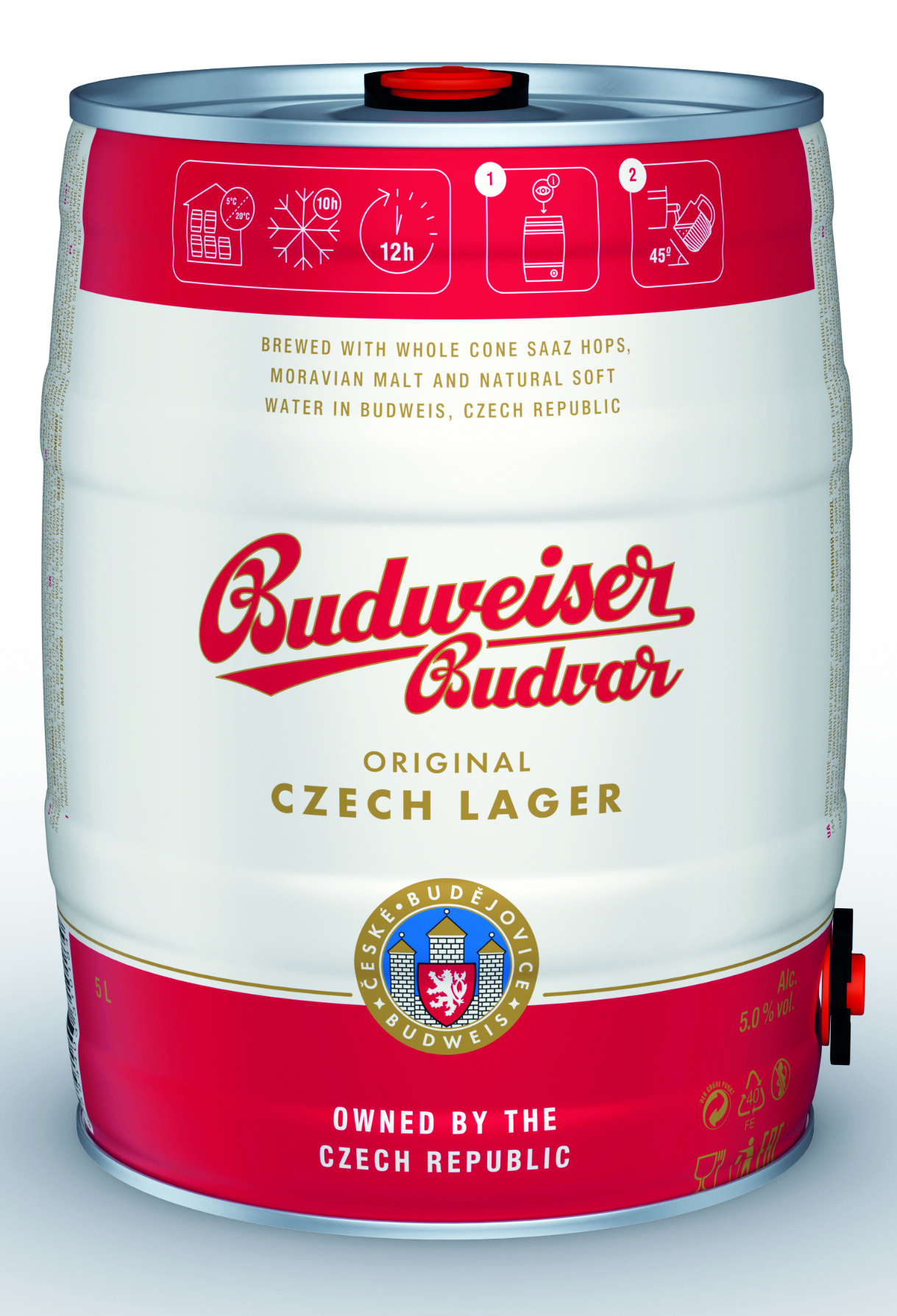 BUDWEISER BUDVAR ORIGINAL pivo svělý ležák