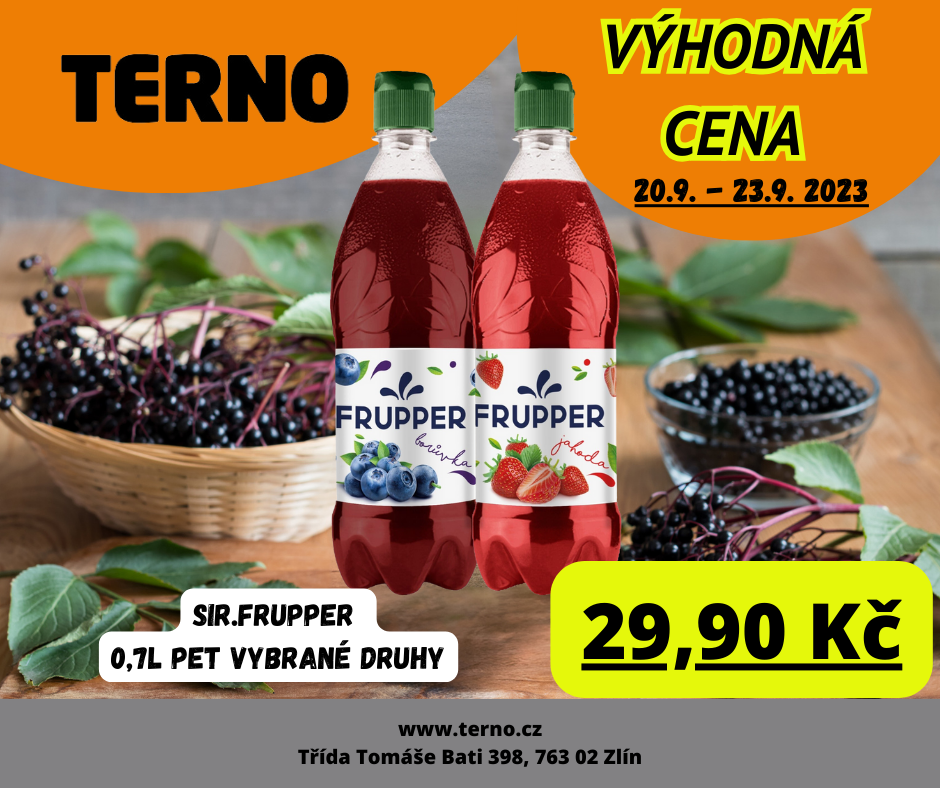 👉🤗VÝHODNÉ CENY v Terno Zlín od 20.9. do 23.9. 2023🤗👈