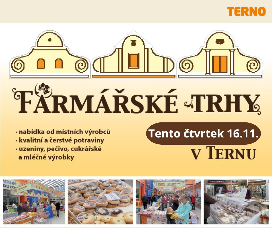 Farmářské trhy mimořádně ve čtvrtek!!!