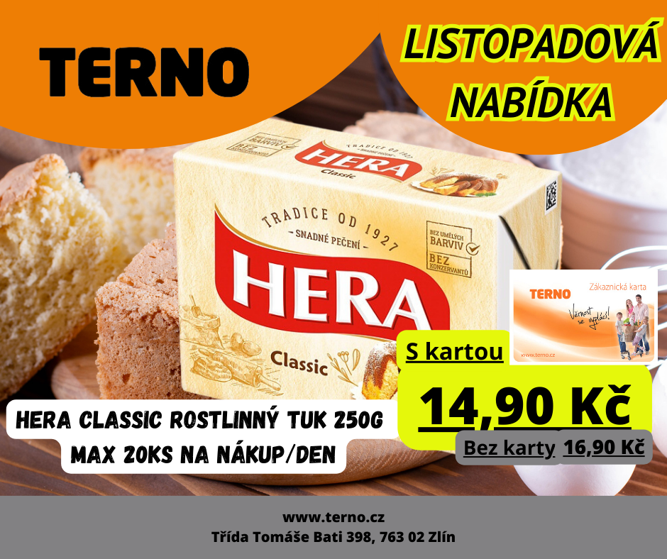 LISTOPADOVÁ NABÍDKA V TERNU ZLÍN 🔝🔝