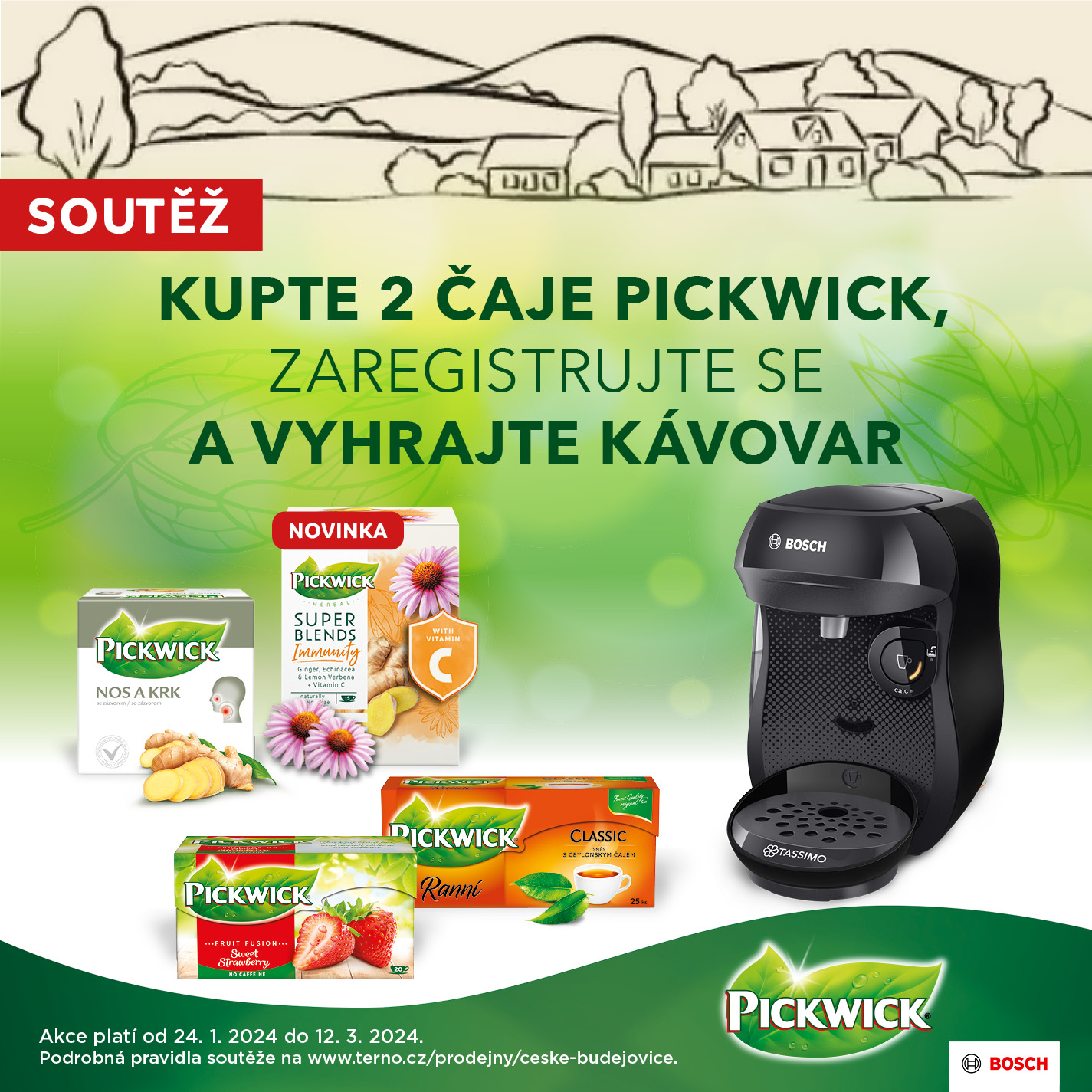 Soutěž o Kávovar Bosch na Tassimo kapsle