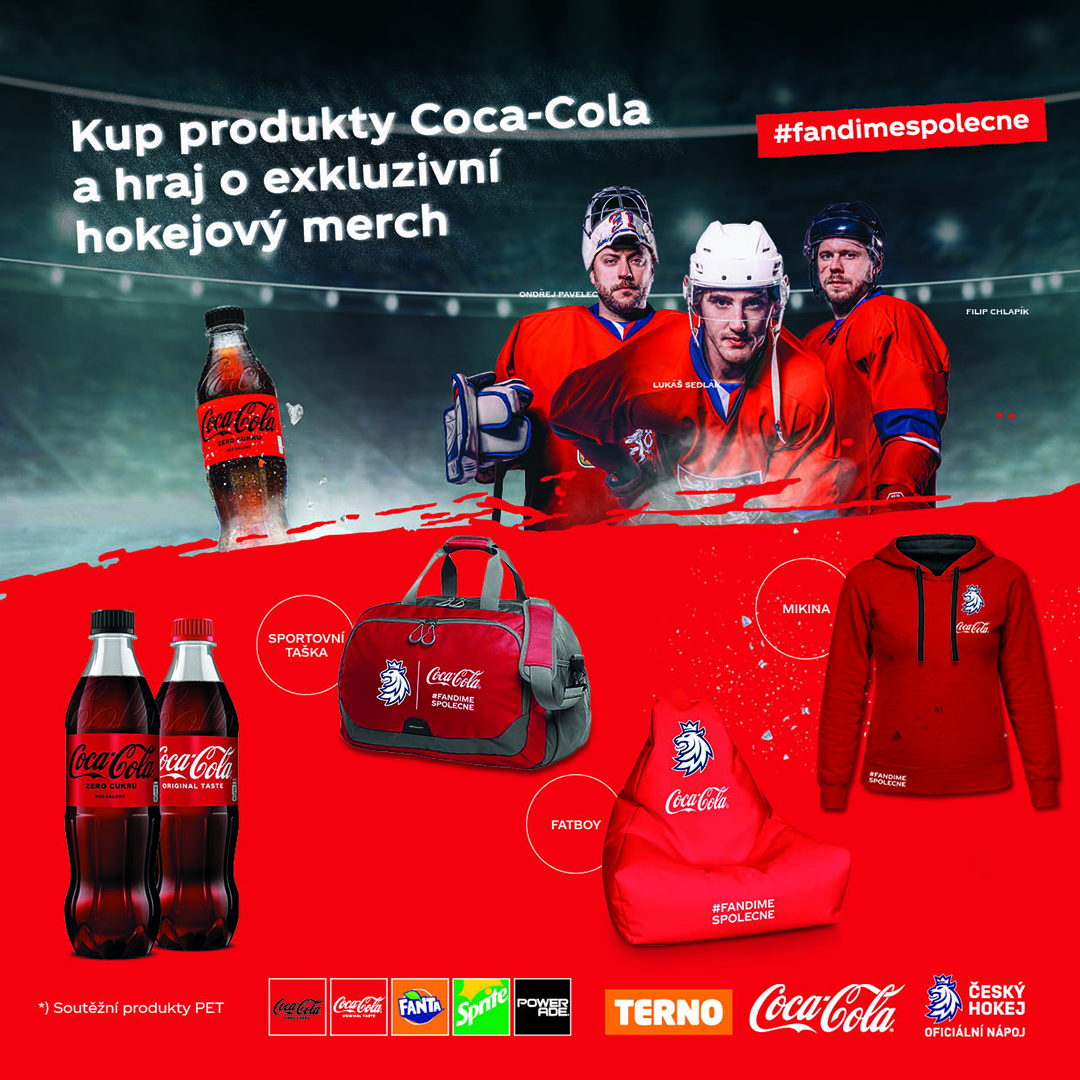 Kup produkty Coca-Cola a hraj o exkluzivní hokejový merch