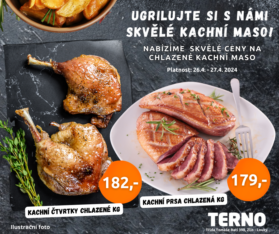 Nabízíme vám kvalitní chlazené kachní maso za skvělé ceny!🔥🥩