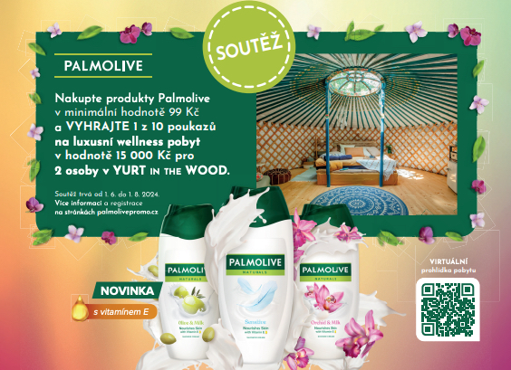 🚿 Vyhrajte s PALMOLIVE luxusní wellness 🛀🏼
