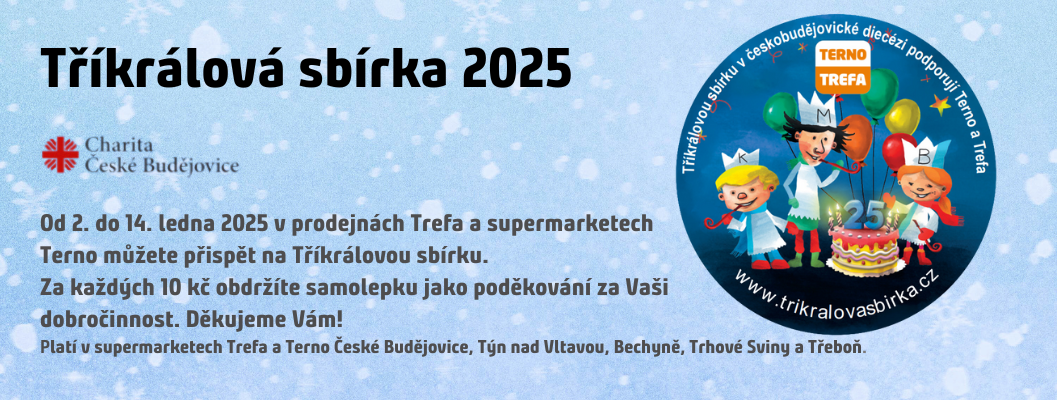 Tříkrálová sbírka 2025