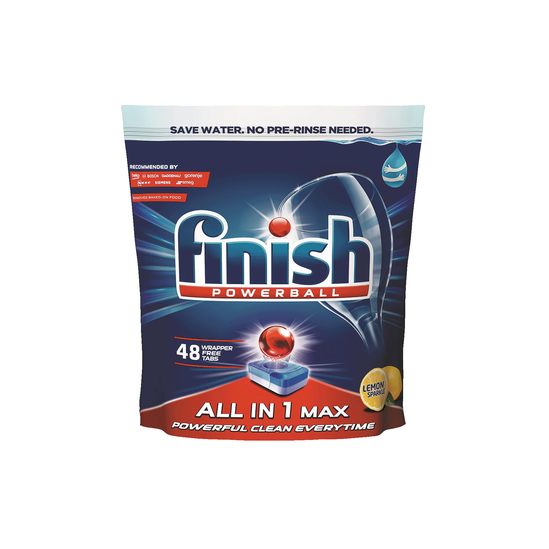 FINISH Power All in1 Lemon kapsle do myčky 48ks