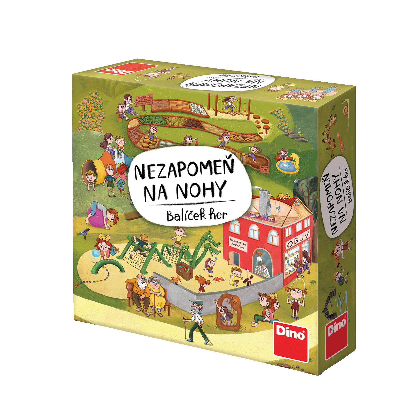 Nezapomeň na nohy Rodinná hra