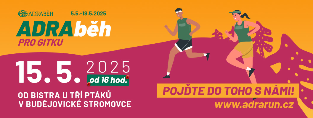 Terno hrdým partnerem ADRAběhu 2025 – Běžíme pro Gitku!