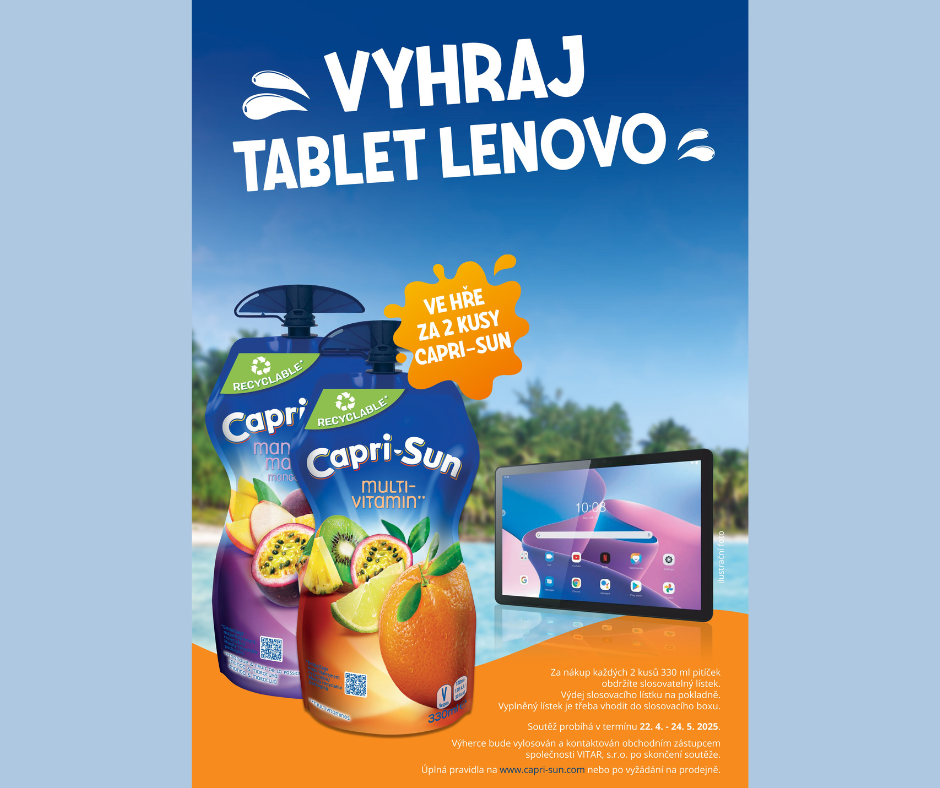 Soutěž o tablet Lenovo právě začíná!