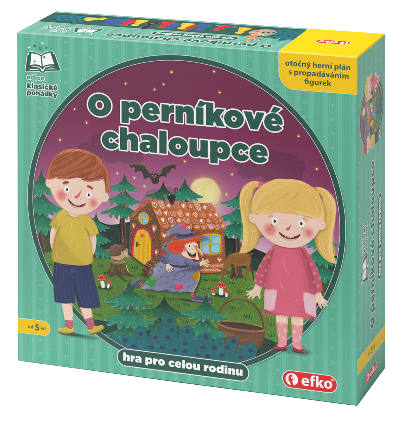 O perníkové chaloupce – desková rodinná hra