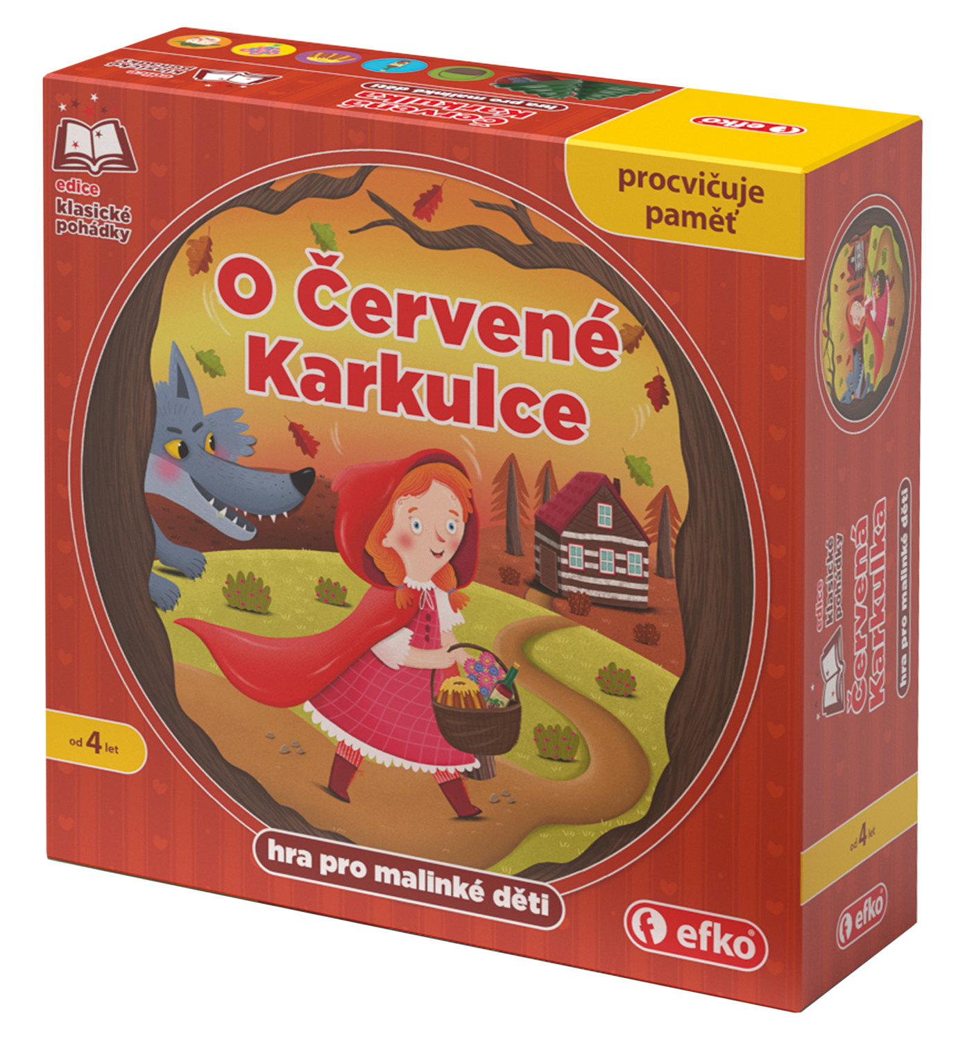 O Červené Karkulce – desková hra pro děti