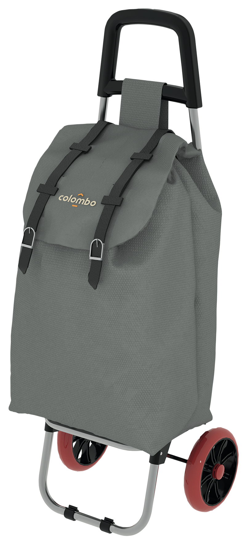 Taška s kolečky 40l SMART šedá (25kg)