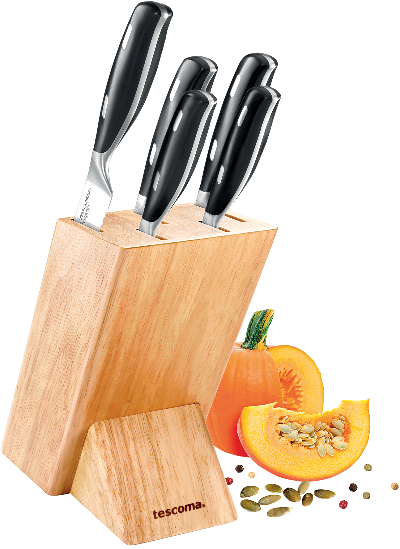 Blok na nože s 5 noži