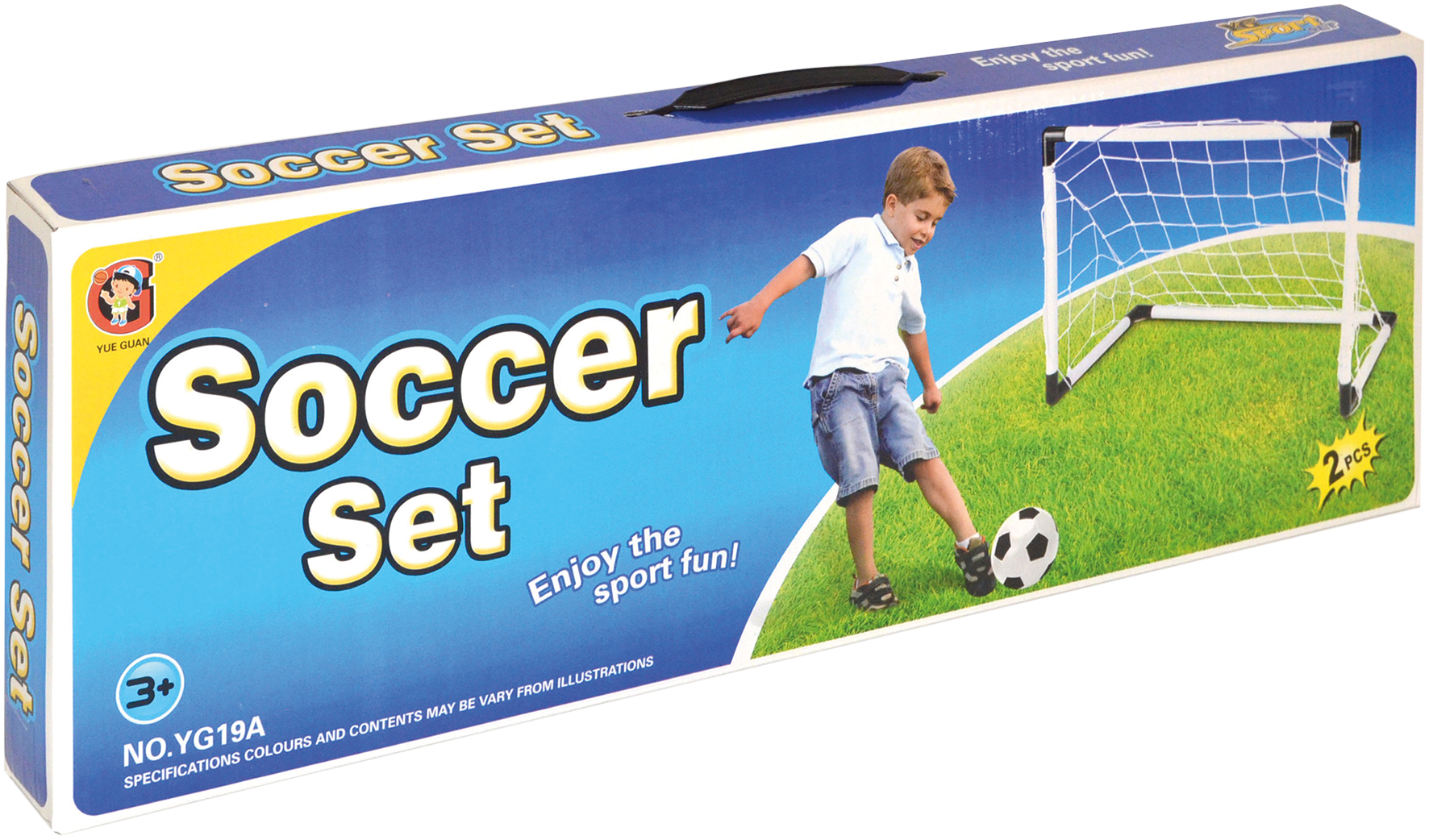 Set fotbalové branky 2 ks