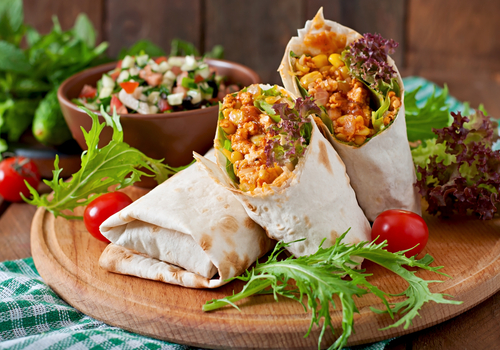 Mexické burrito