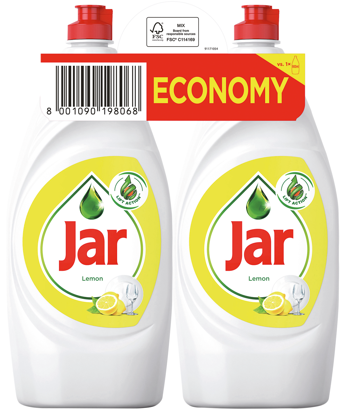 Jar 2x 900 ml