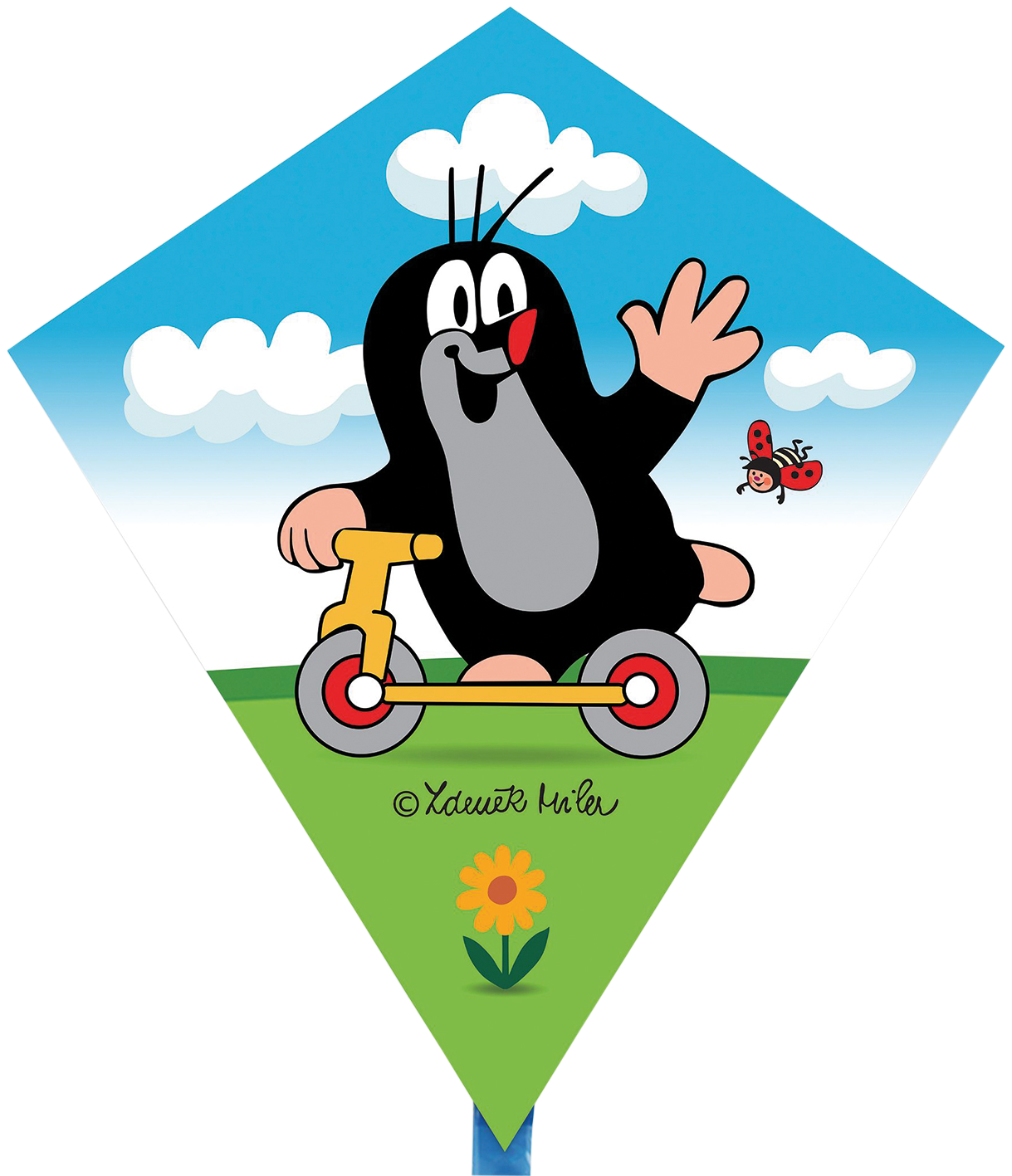 Létající drak s Krtečkem