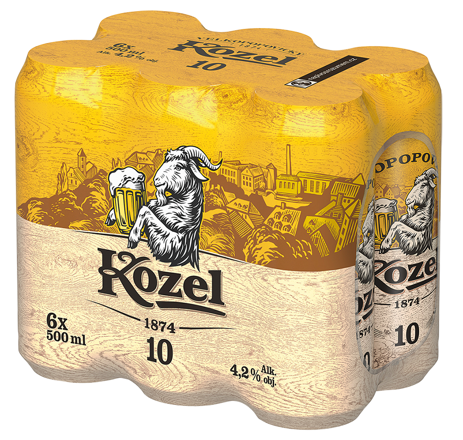 Velkopopovický Kozel 10 6x 0,5 l
