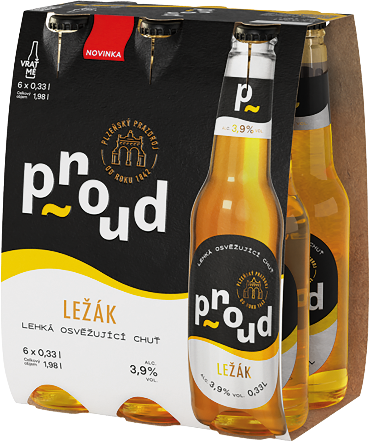 Proud pivo 6x 0,33 l
