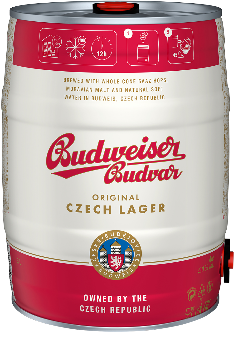 Budvar soudek 5 l