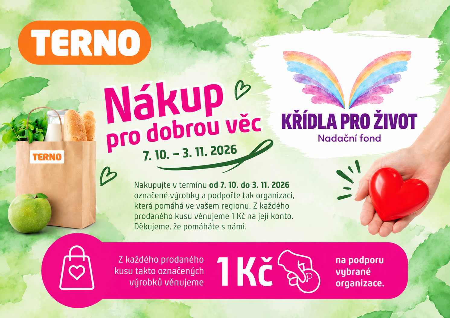 NÁKUP PRO DOBROU VĚC – SPOLEČNĚ POMÁHÁME!